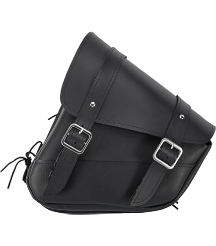 Amazon.com: RiderVibe Motorcycle Saddle Bags Synthetic Leather